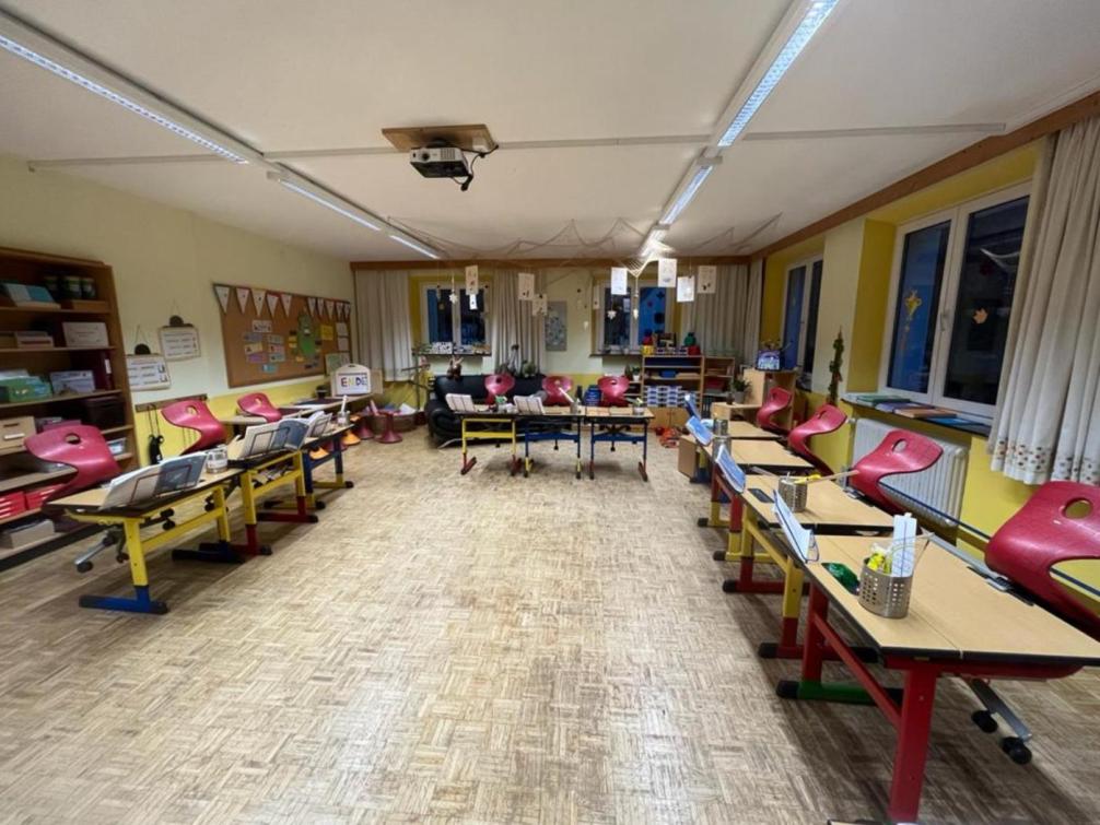 Bild des Klassenzimmers in Forchach